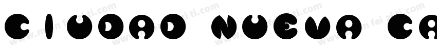 Ciudad Nueva CAPS字体转换